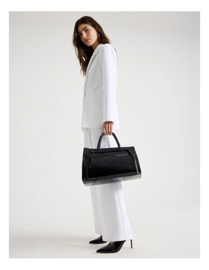 Bobby Tote Bag in Black image 2