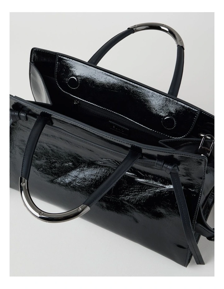 Bobby Tote Bag in Black image 7