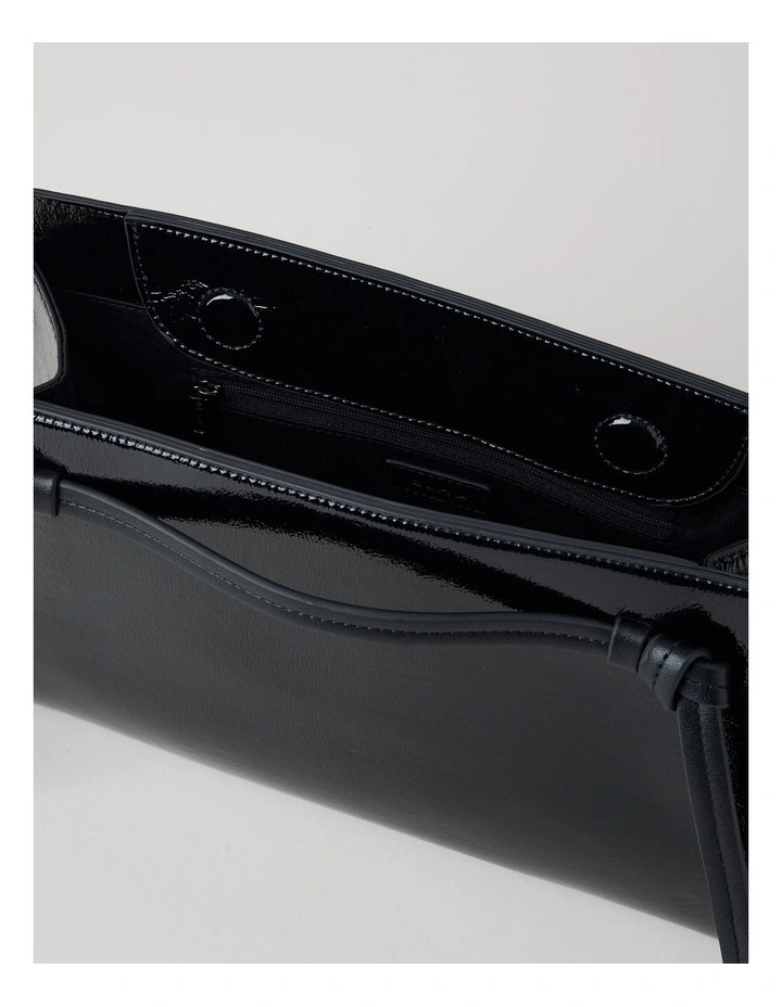 Bobby Clutch Bag in Black image 5