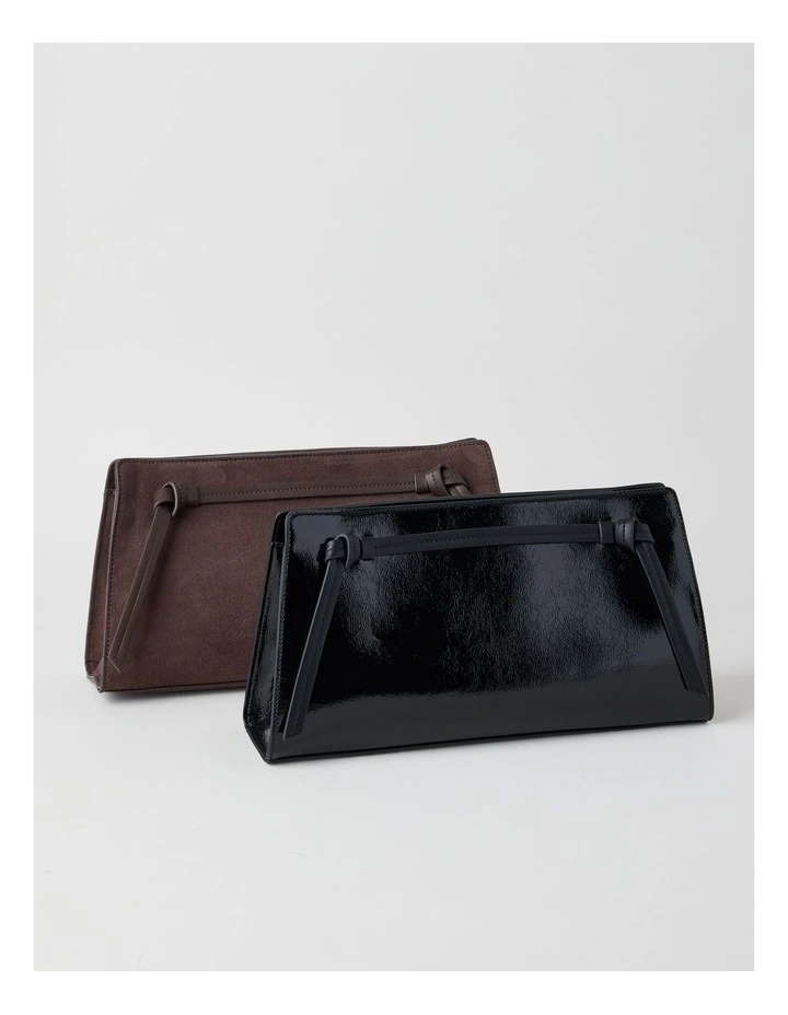 Bobby Clutch Bag in Black image 7