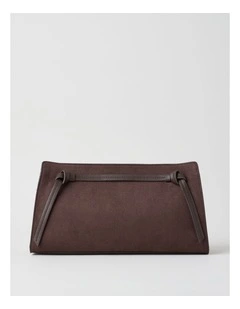 Bobby Clutch Bag in Cocoa