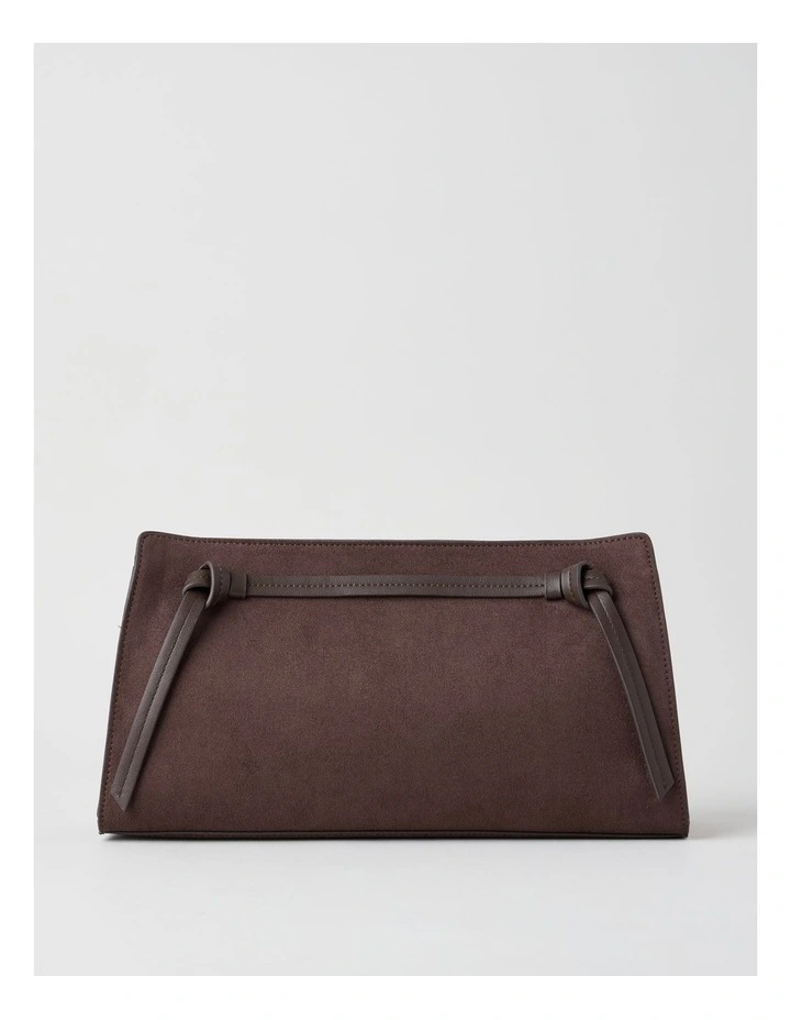 Bobby Clutch Bag in Cocoa image 1