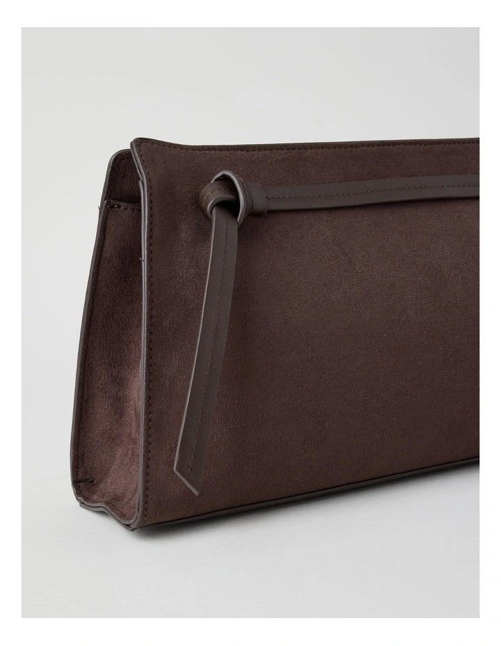 Bobby Clutch Bag in Cocoa image 3