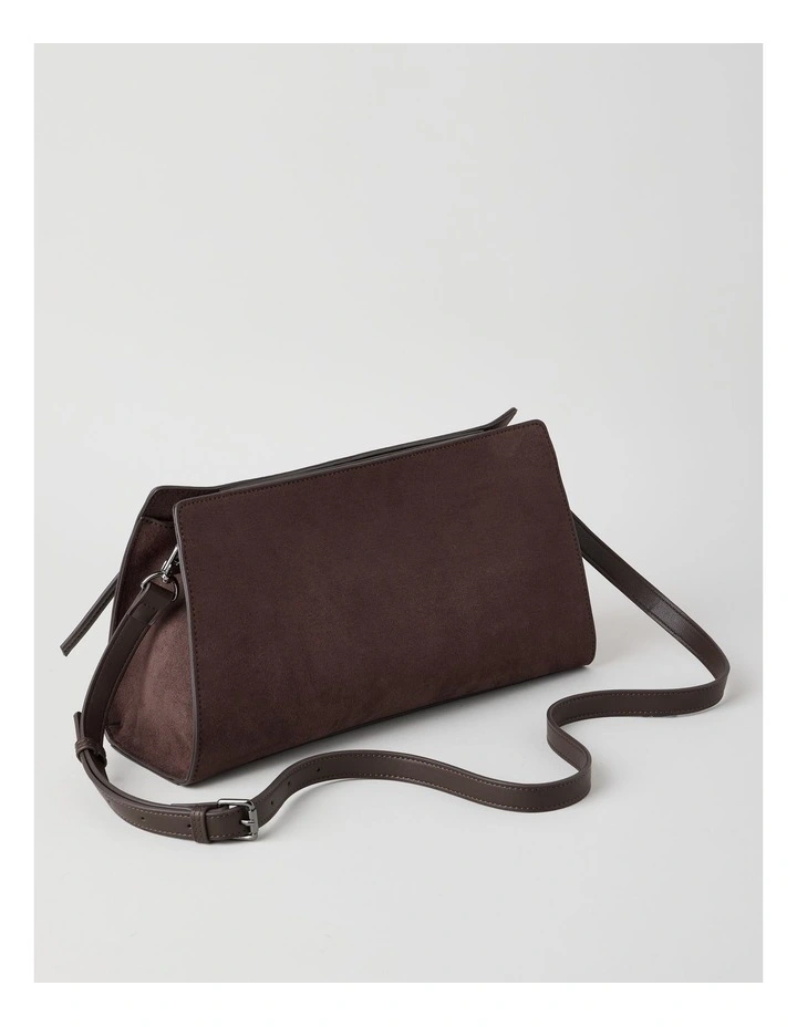 Bobby Clutch Bag in Cocoa image 5