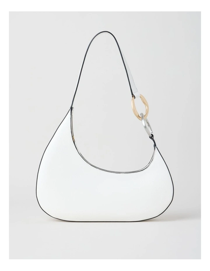 Bailey Shoulder Bag in White image 1