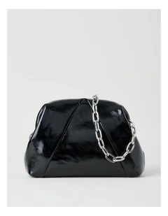 Birdie Clutch Bag in Black
