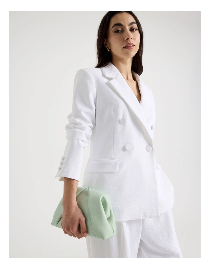 Birdie Clutch Bag in Sage image 3