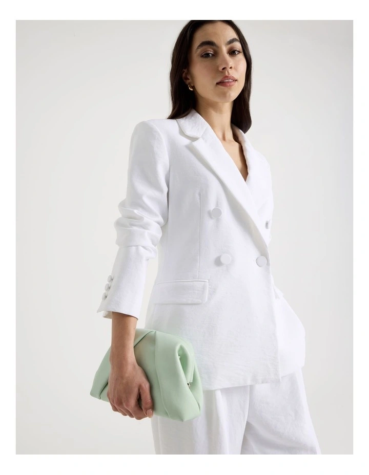 Birdie Clutch Bag in Sage image 4