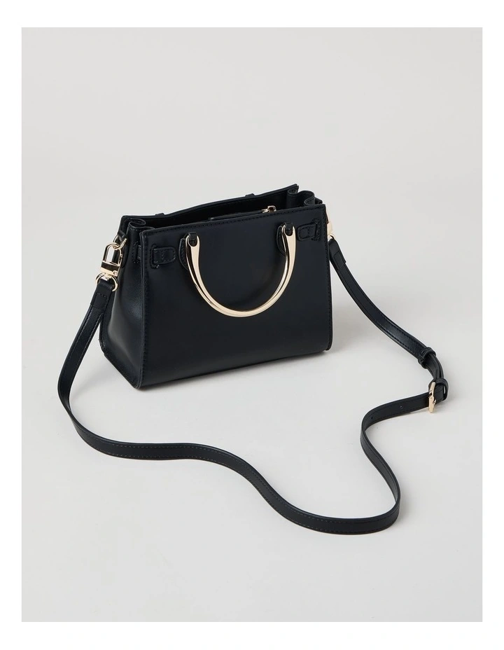 Brandy Crossbody Bag in Black image 3