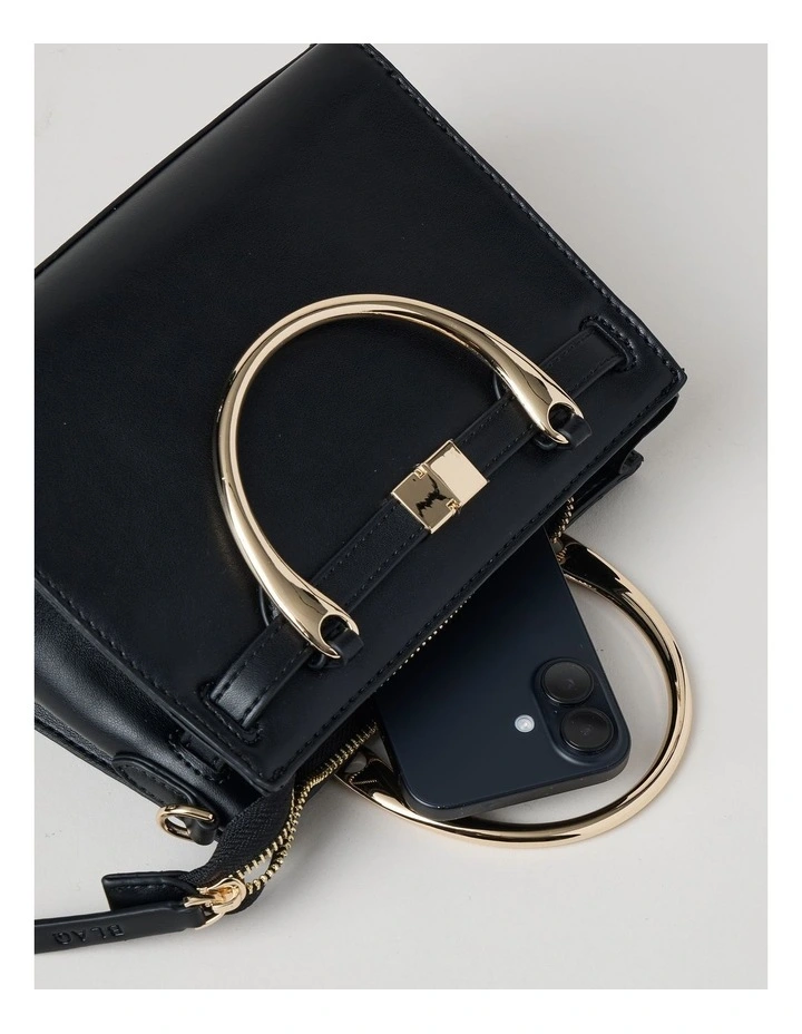 Brandy Crossbody Bag in Black image 5