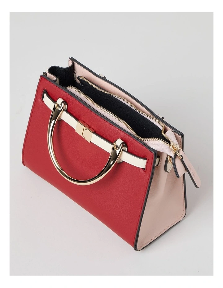 Brandy Crossbody Bag in Red Combo image 4