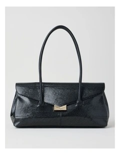 Beck Snake Tote Bag in Black