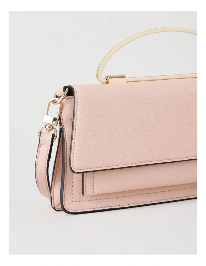 Beckett Clutch Bag in Pink image 3