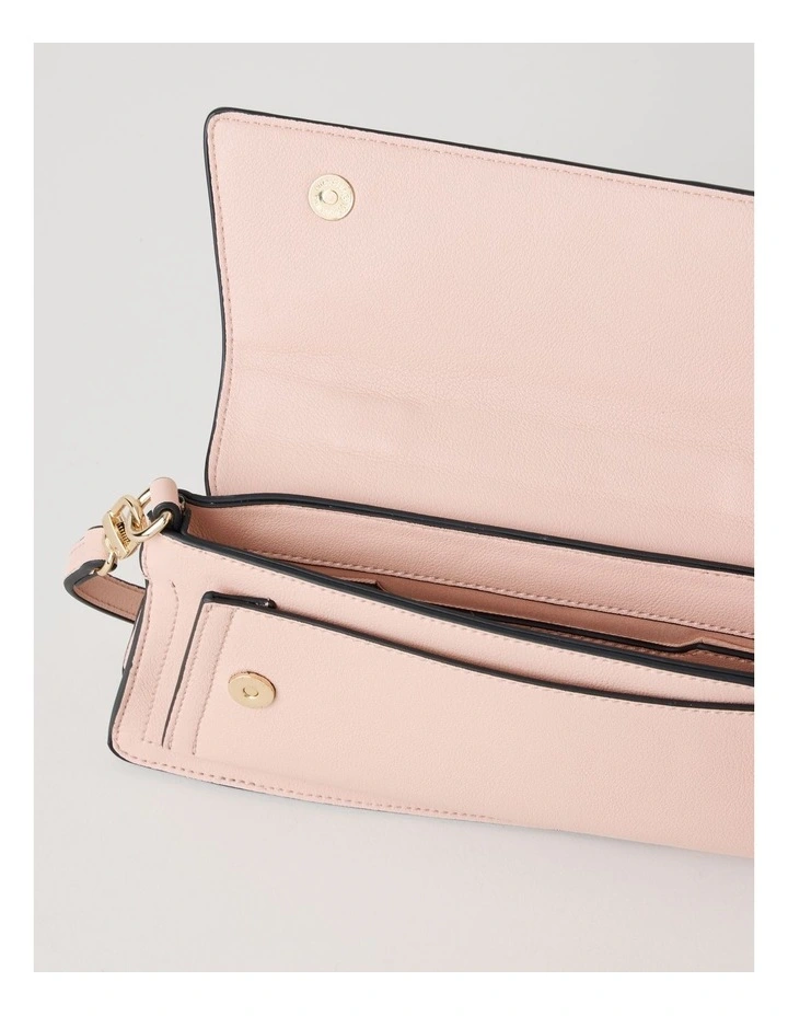 Beckett Clutch Bag in Pink image 6
