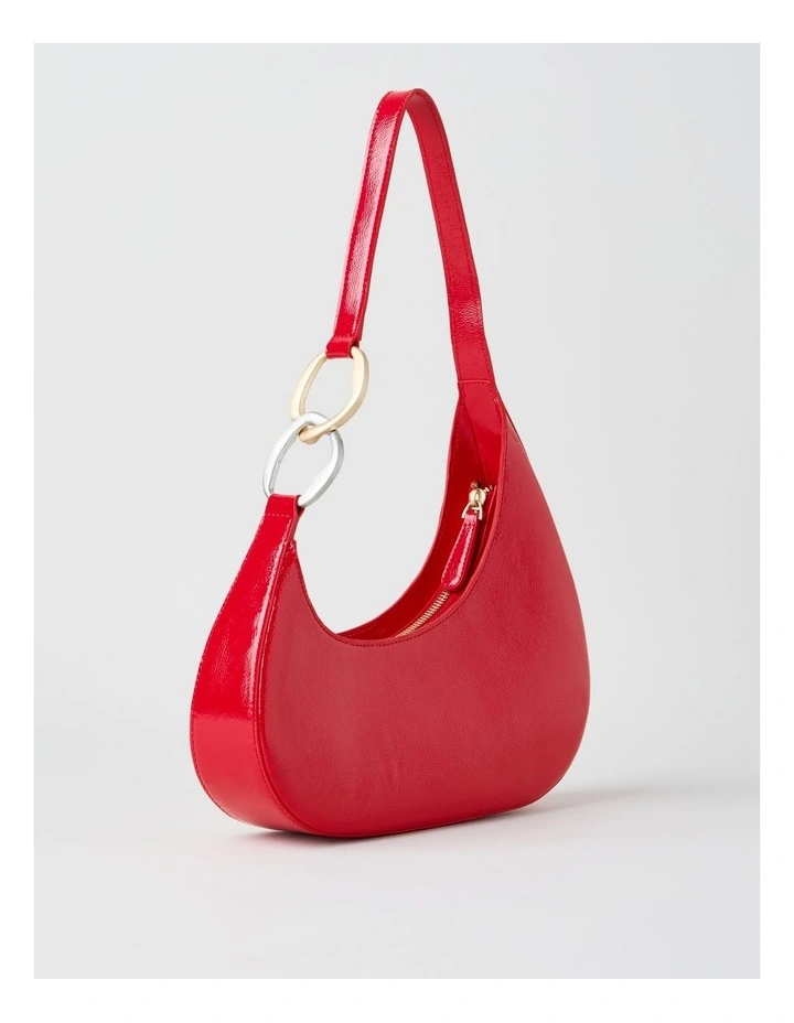 Bailey Shoulder Bag in Red image 5