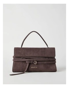 Brussels Satchel Bag in Chocolate