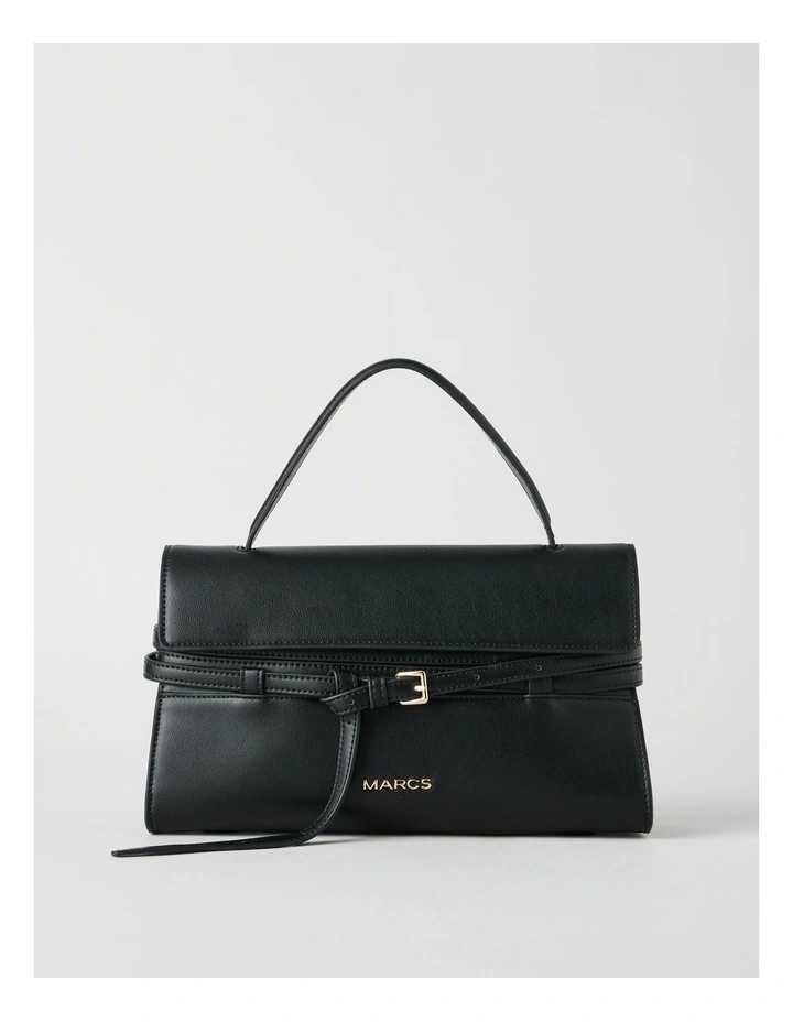 Brussels Satchel Bag in Black image 1