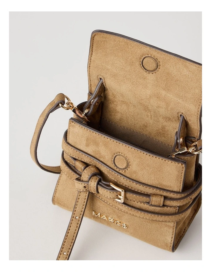 Brussels Crossbody Bag in Light Tan image 5