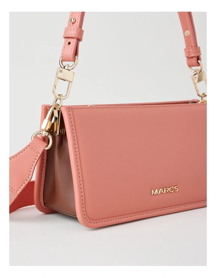 Lucerne Shoulder Bag in Rose Combo image 3