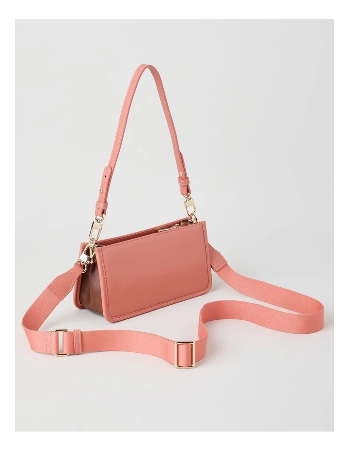 Lucerne Shoulder Bag in Rose Combo image 5