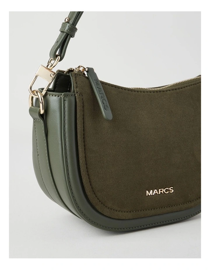 Havana Shoulder Bag in Olive image 2