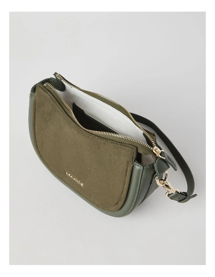 Havana Shoulder Bag in Olive image 5