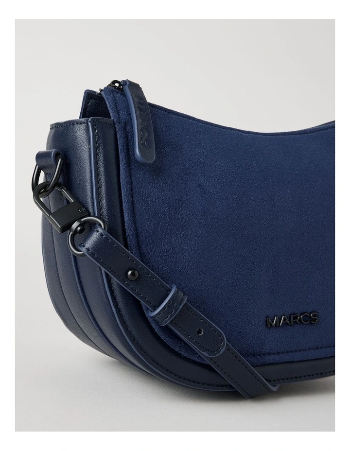 Havana Shoulder Bag in Navy image 3