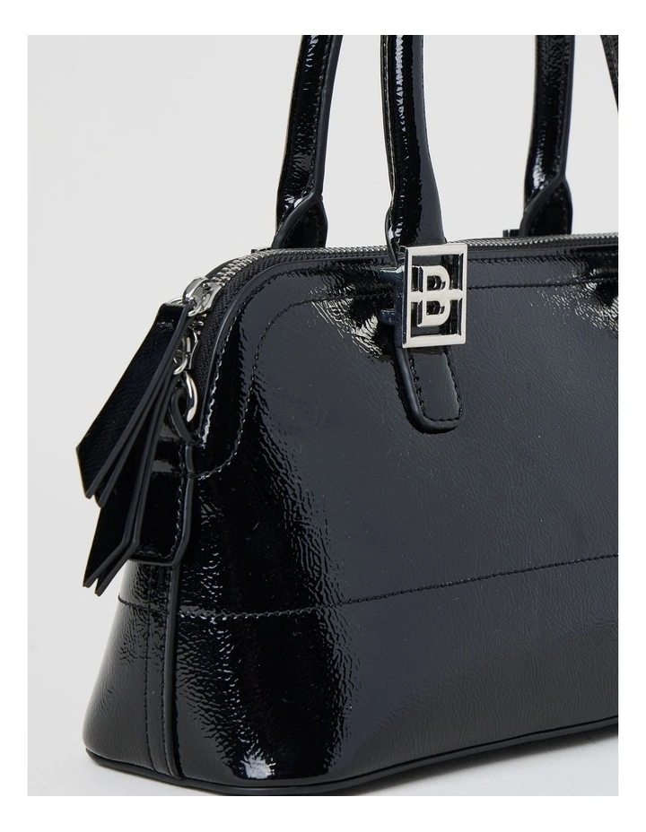 Bonnie Satchel Bag in Black image 3