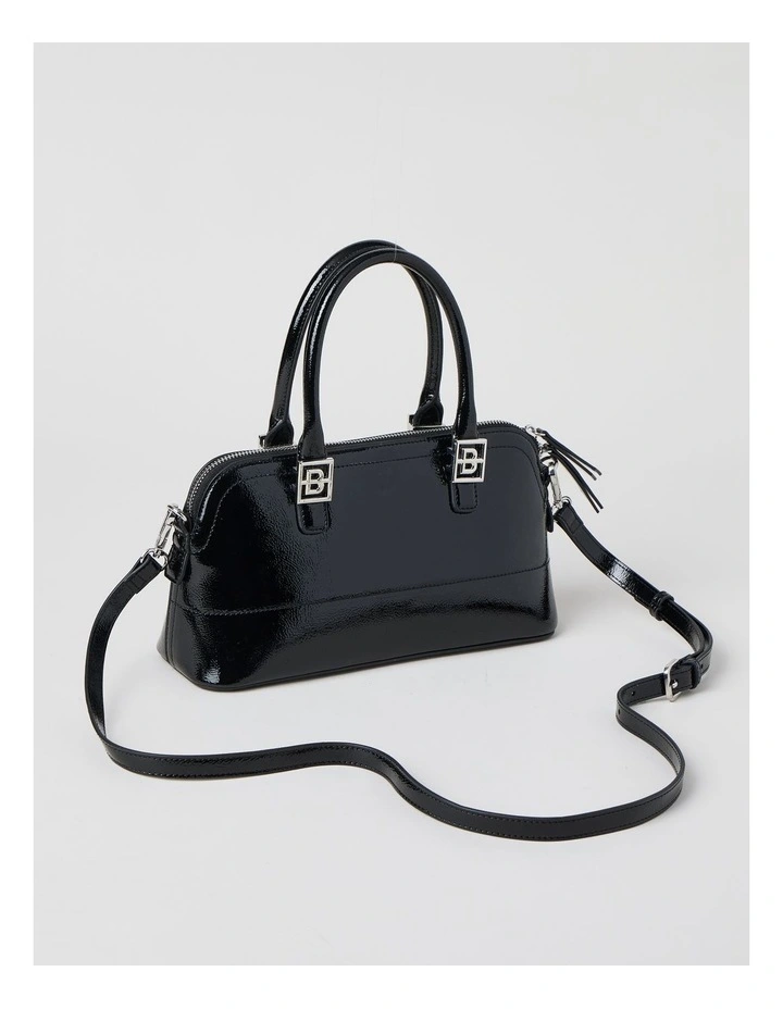 Bonnie Satchel Bag in Black image 5