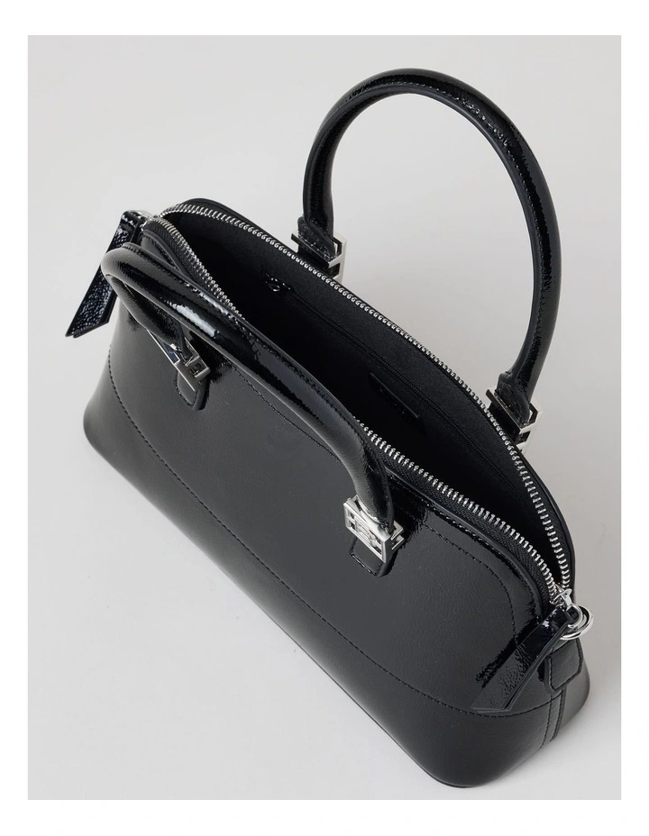 Bonnie Satchel Bag in Black image 6