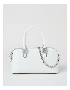 Bonnie Satchel Bag in White