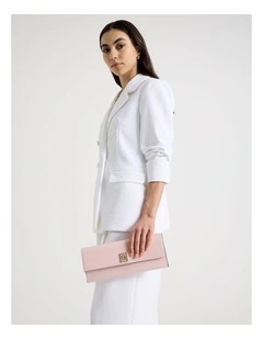 Bowie Clutch Bag in Pink