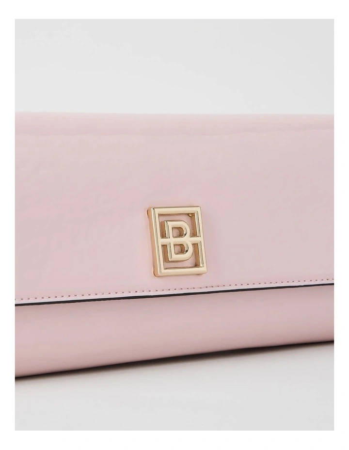 Bowie Clutch Bag in Pink image 3