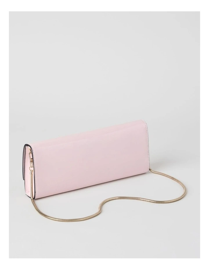 Bowie Clutch Bag in Pink image 5