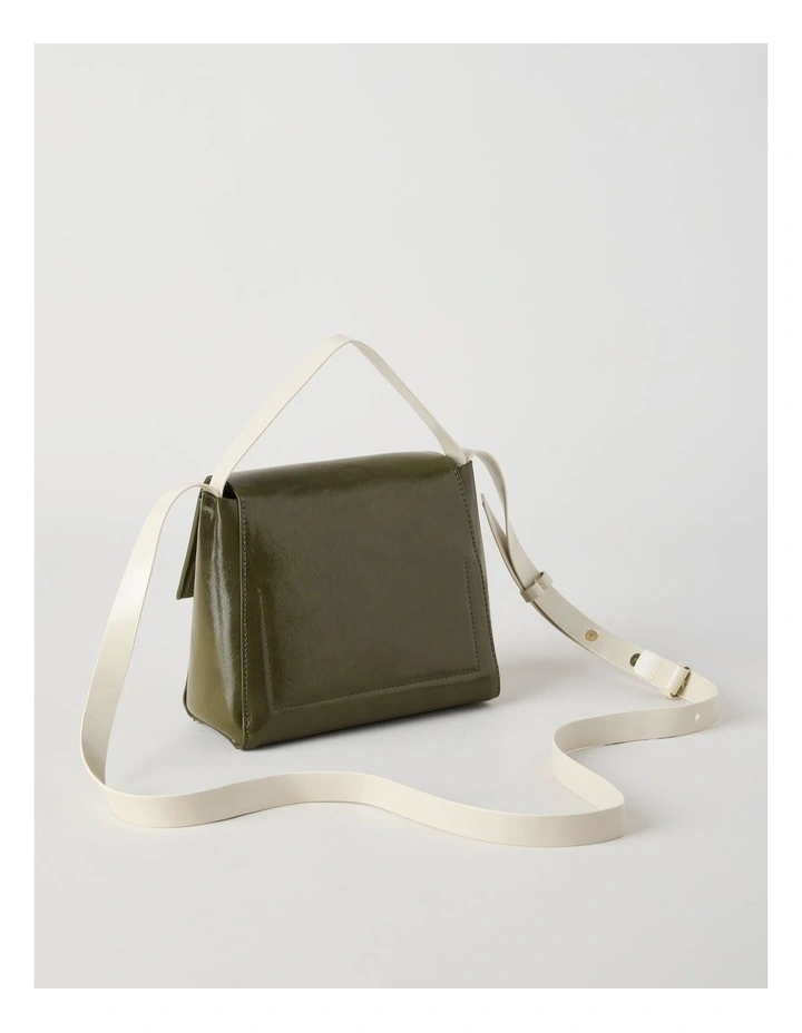 Malaga Crossbody Bag in Olive Combo image 3