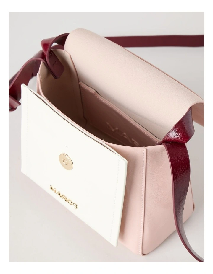 Malaga Crossbody Bag in Rose Combo image 5