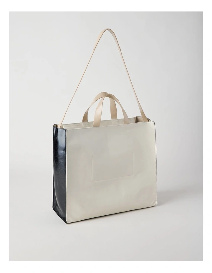 Granada Tote Bag in Vanilla Combo image 3