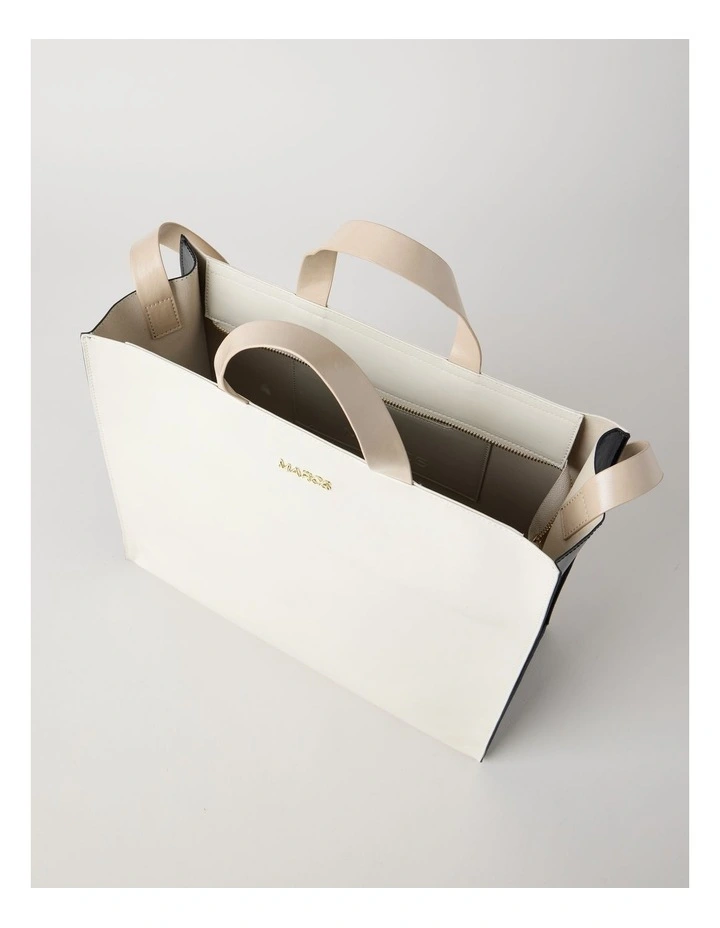 Granada Tote Bag in Vanilla Combo image 4