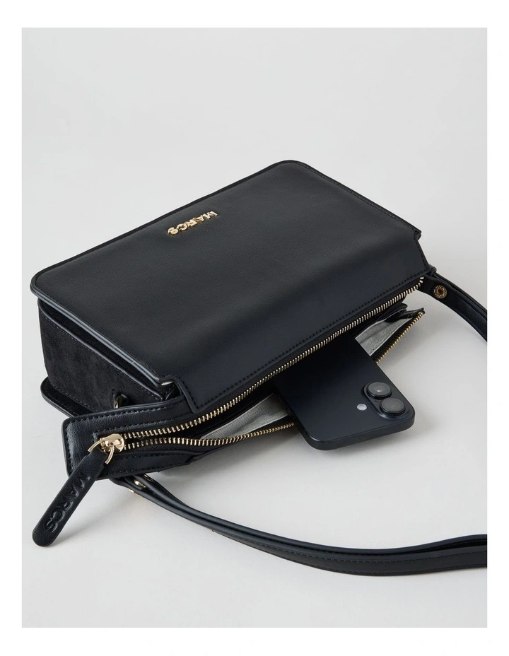 York Crossbody Bag in Black image 4