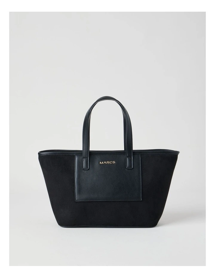 York Tote Bag in Black image 1