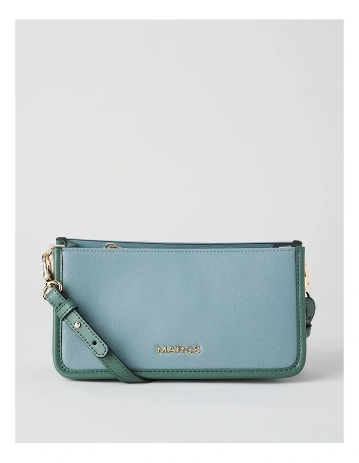 Lucerne Shoulder Bag in Peacock Green image 1