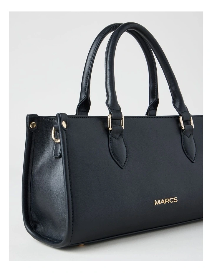 Cadiz Tote Bag in Black image 2
