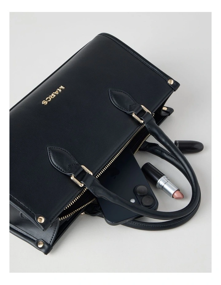 Cadiz Tote Bag in Black image 4