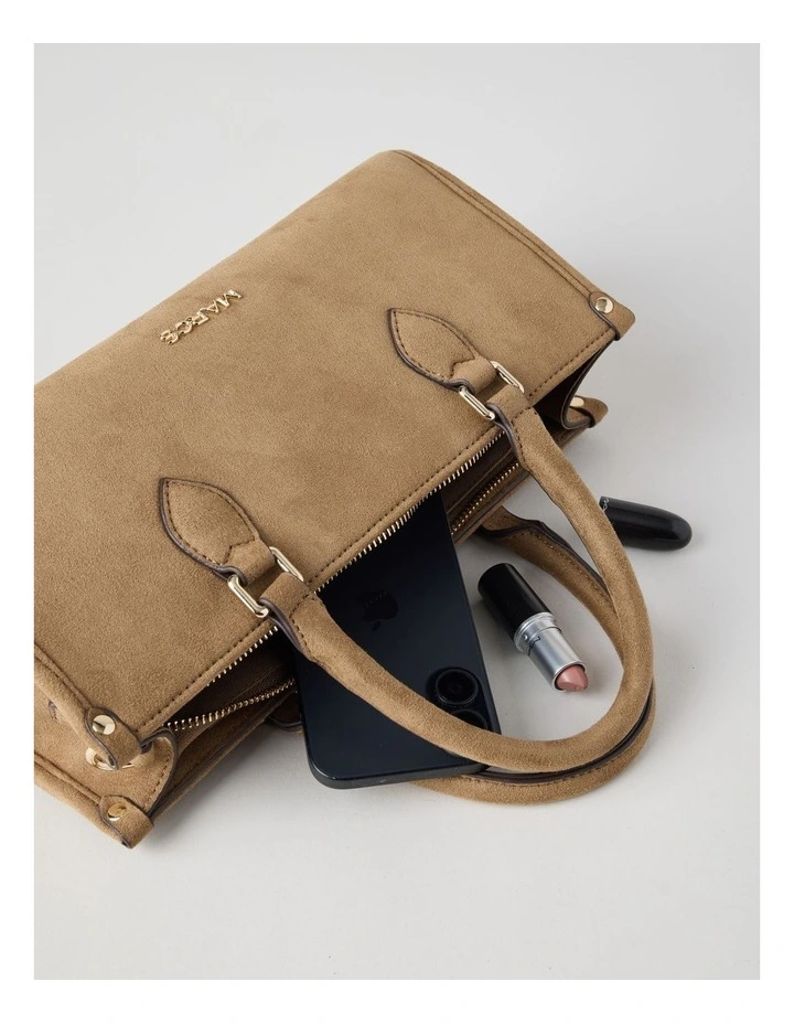 Cadiz Tote Bag in Light Tan image 4