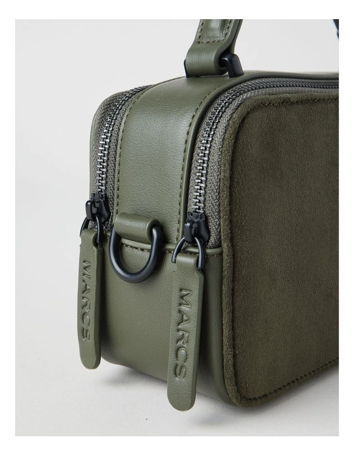 Manchester Crossbody Bag in Olive image 2