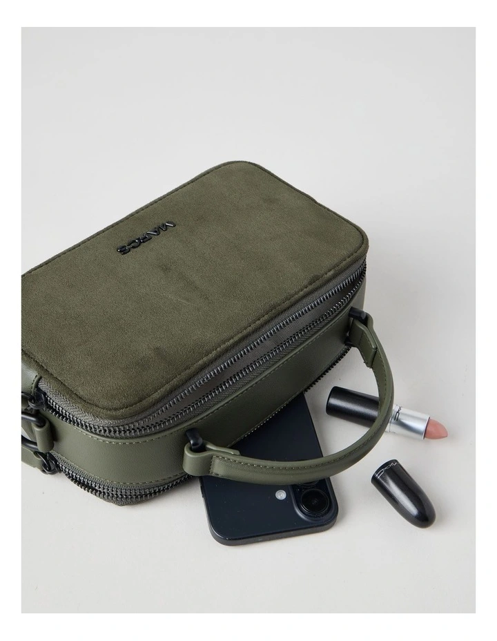 Manchester Crossbody Bag in Olive image 4