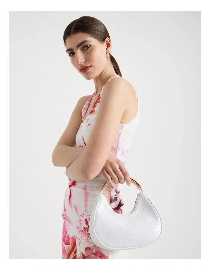 Blanche Hobo Bag in White image 2
