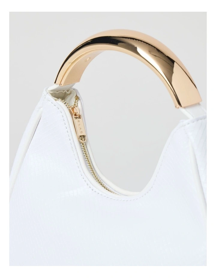 Blanche Hobo Bag in White image 2