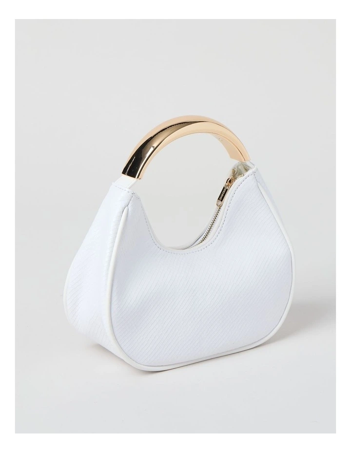 Blanche Hobo Bag in White image 3