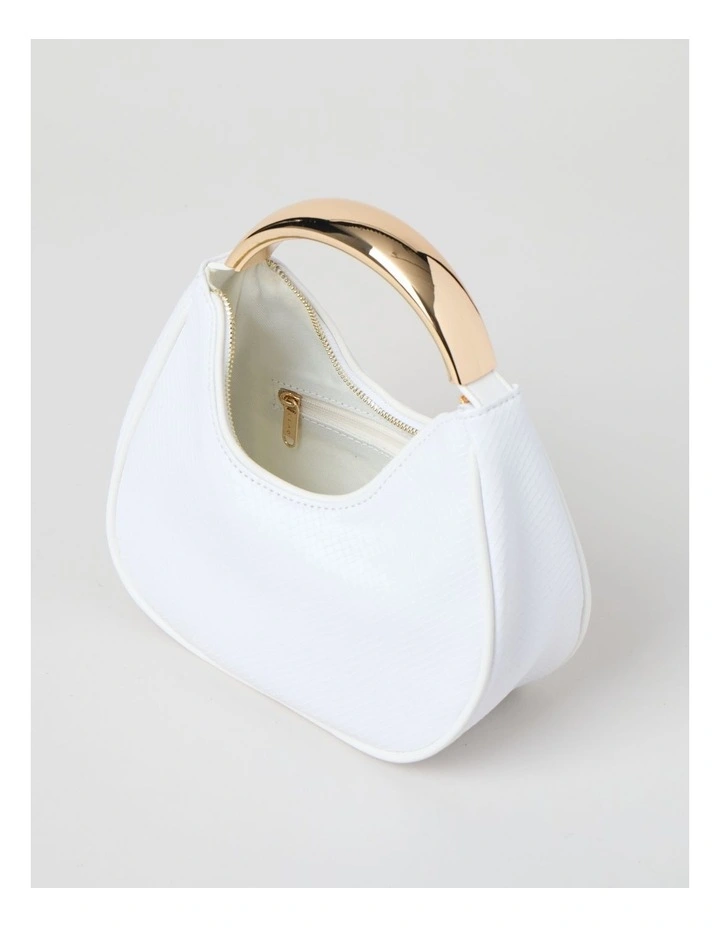 Blanche Hobo Bag in White image 5